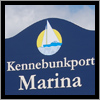 Kennebunk Marina supplied their own sign posts and installation.